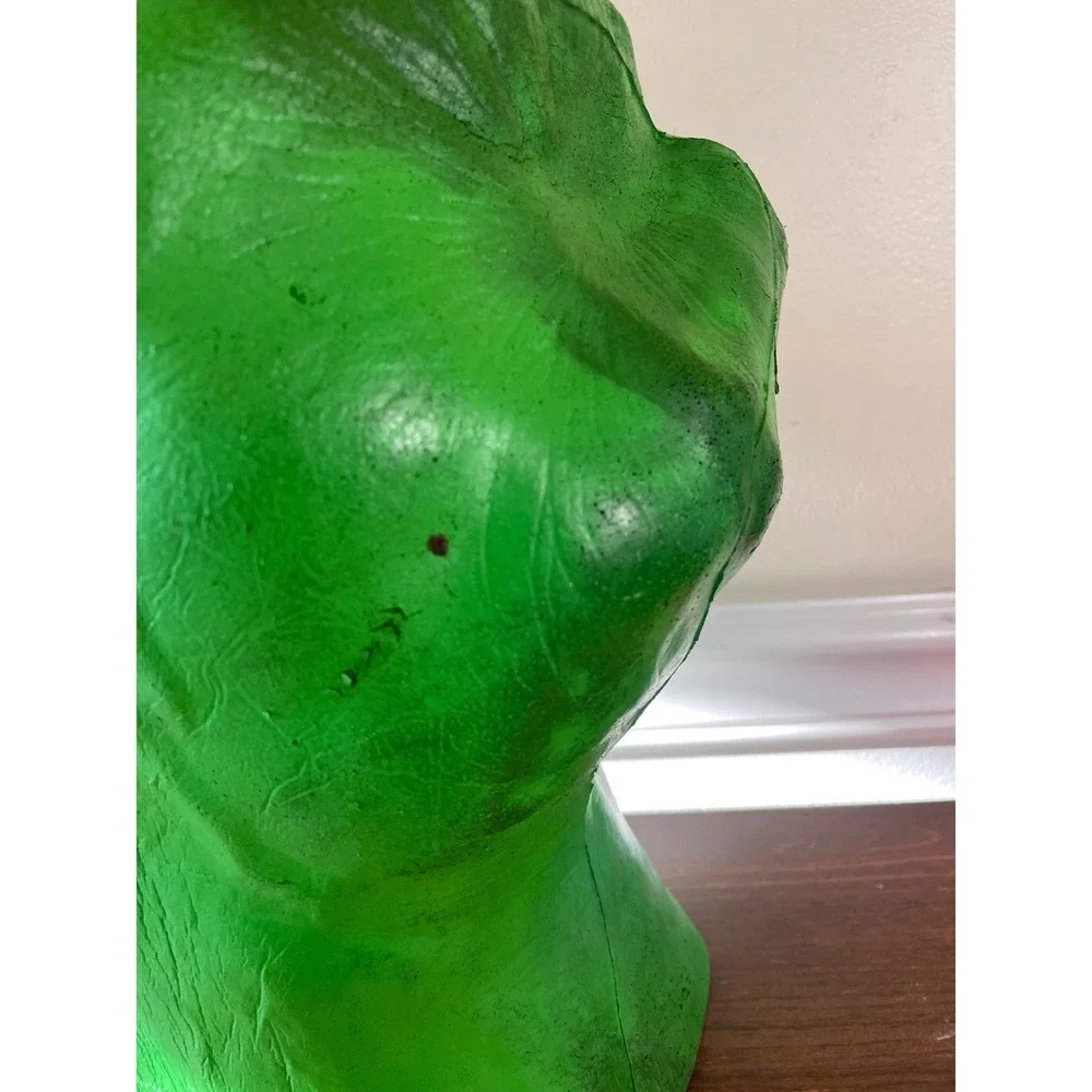 Vintage Marvel Incredible Hulk Foam Fist Toy 2003 Green Superhero left hand
